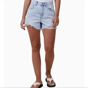 Cotton On Light Blue Jean Shorts